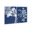 Cyan Flowers Set High-Gloss Frameless Acrylic Glass Wall Art Floral & Botanical Print by Oliver Gal, Ready to Hang, 10 x 15-1134849942-1134850018