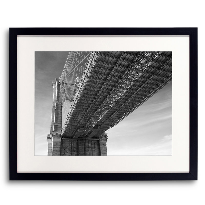Under Brooklyn Print by Patrick Hamilton, 17.25" H x 21.25" W x 0.875" D