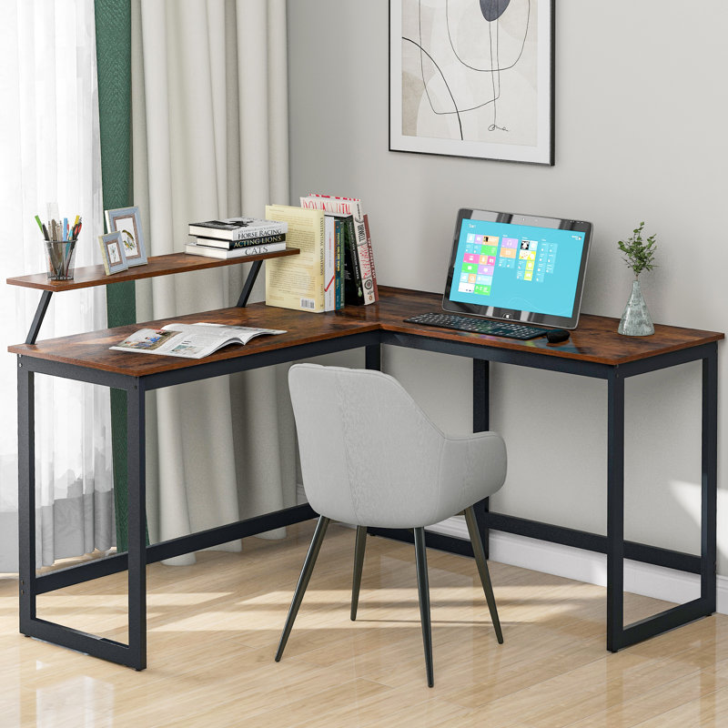 Syndra L-Shaped Writing Desk