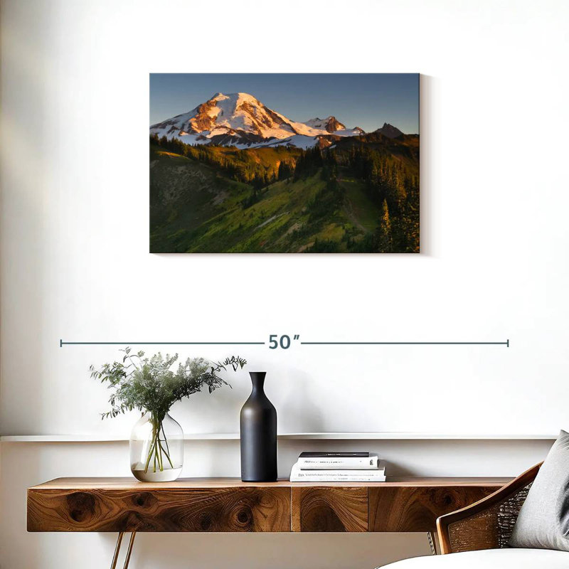Alvord Sunrise Over Mt. Baker, H 20 po x l 30 po