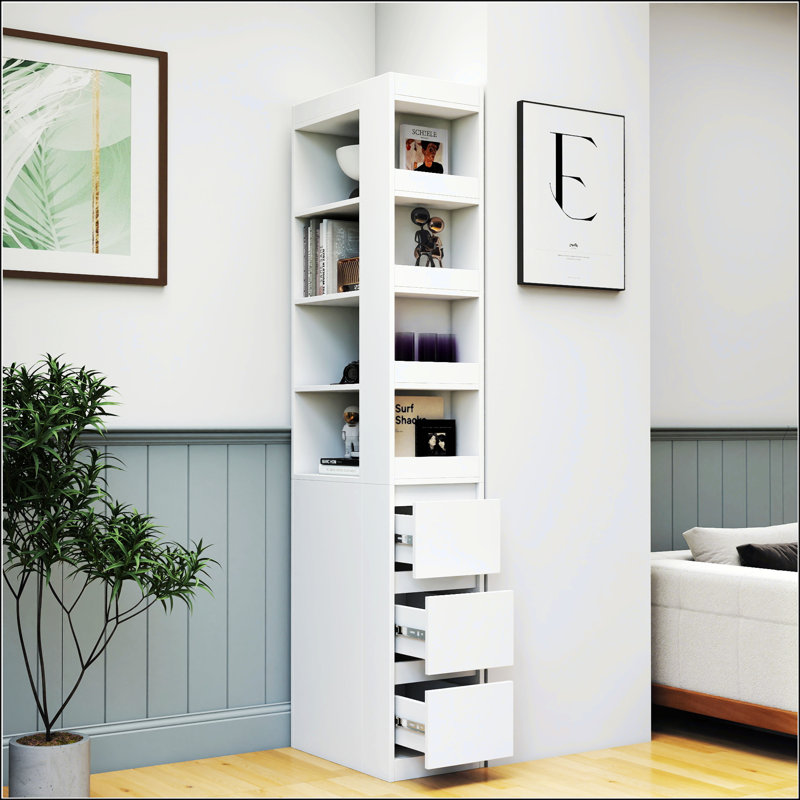 Armoire de rangement H 70,87 ", Blanc
