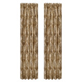 Bradshaw Black Window Panel Pair