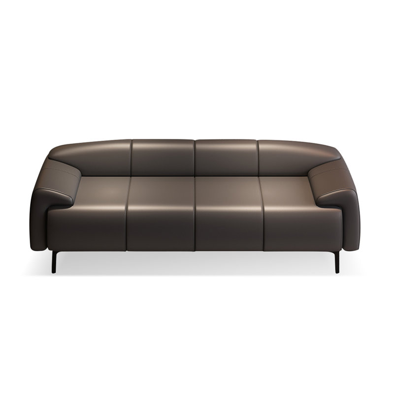 Banc avec revêtement, Gris