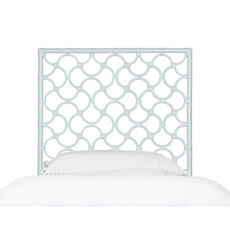 Mar Collection Headboard, Twin, Light Blue