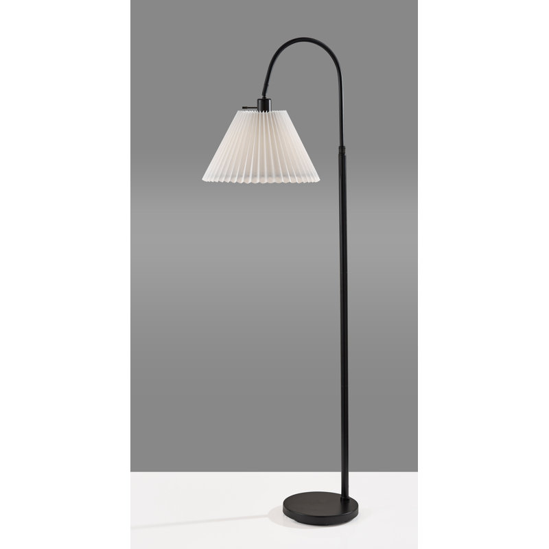 Lampe sur pied Thalia, Noir