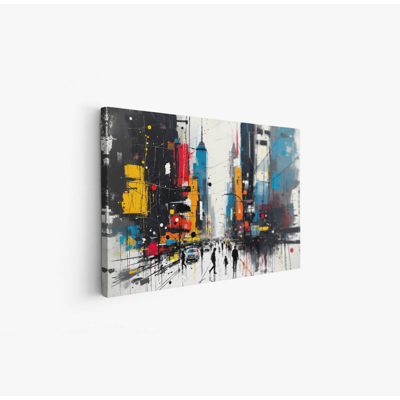 Street Rhythm, 32" H x 48" W