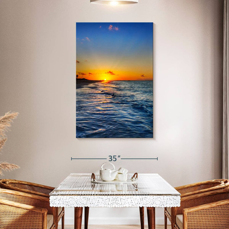 Gillard And Sunset, 48" H x 32" W