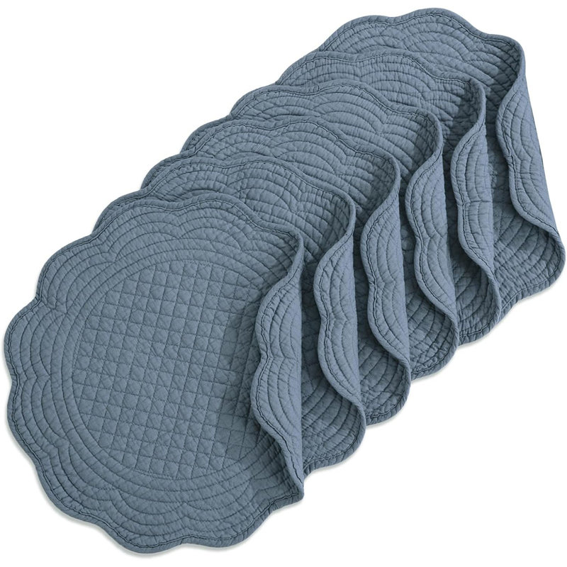 6 tapis de table de salle à manger lavables 6 pièces