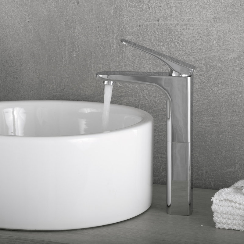 Single-handle Bathroom Faucet, Chrome