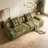 Green Polyester Modular Sofa