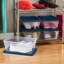 Ensemble de bacs de rangement en plastique