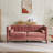 Haahris 69'' W Tuxedo Arm Upholstery Velvet Loveseat Sofa-1184693198