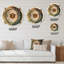 Horloge murale en métal-93397030