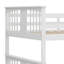 Lit superposé double au-dessus de double avec tiroirs et échelle intégrés (idéal pour la chambre à coucher et la chambre d'amis)-307029364