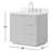 Adela 36'' Single Bathroom Vanity with Cultured Marble Top-1681587875-1681587874-1681587873