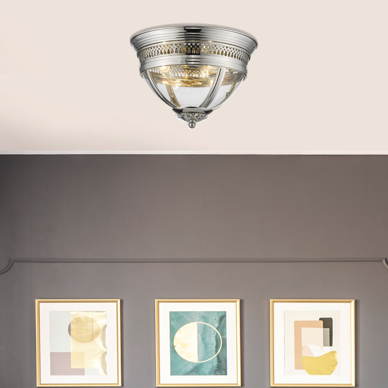 Stainforth Flush Mount, Nickel