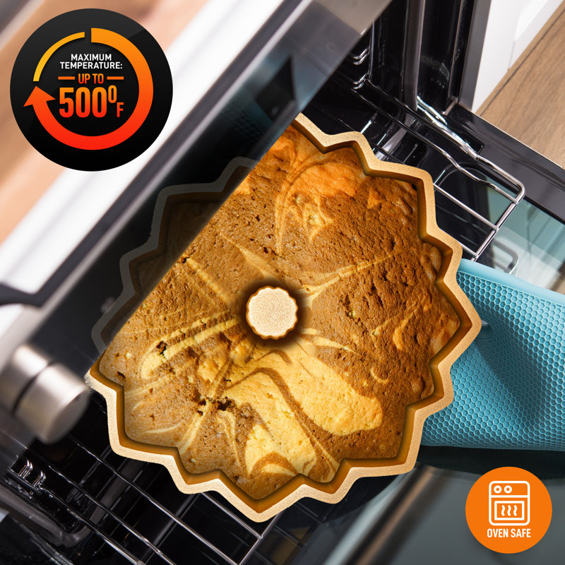 NutriChef 1 Fluted Cake Pan