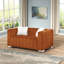 Causeuse en velours à accoudoirs carrés 62,6 po Clifford-1008375359-1013354136-1048964326