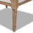 Canley French Provincial Upholstered Whitewashed Wood Armchair