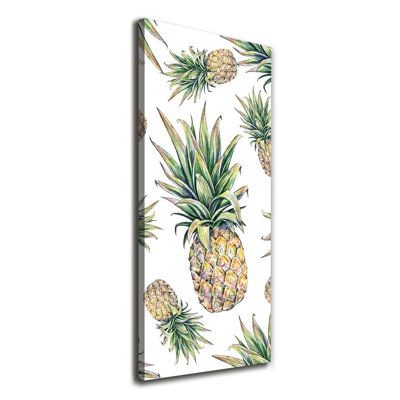 Pineapples - Wrapped Canvas Print