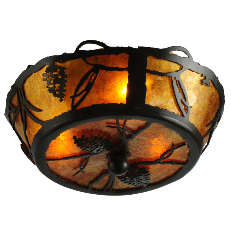 Whispering 3 - Light Semi Flush Mount