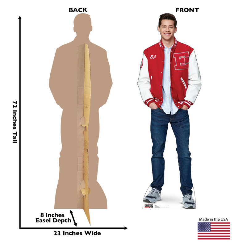 Life-Size EJ Disney Cardboard Cutout for Birthday Parties