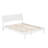 Phoenix Wood Platform Bed with Matching Footboard-324910955-324910954