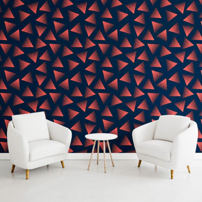 Geometric Triangles Peel & Stick Wallpaper N011106