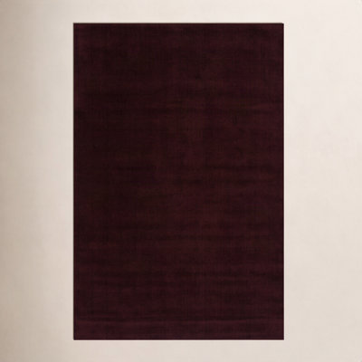Gania Wine Hand-Loomed Rug