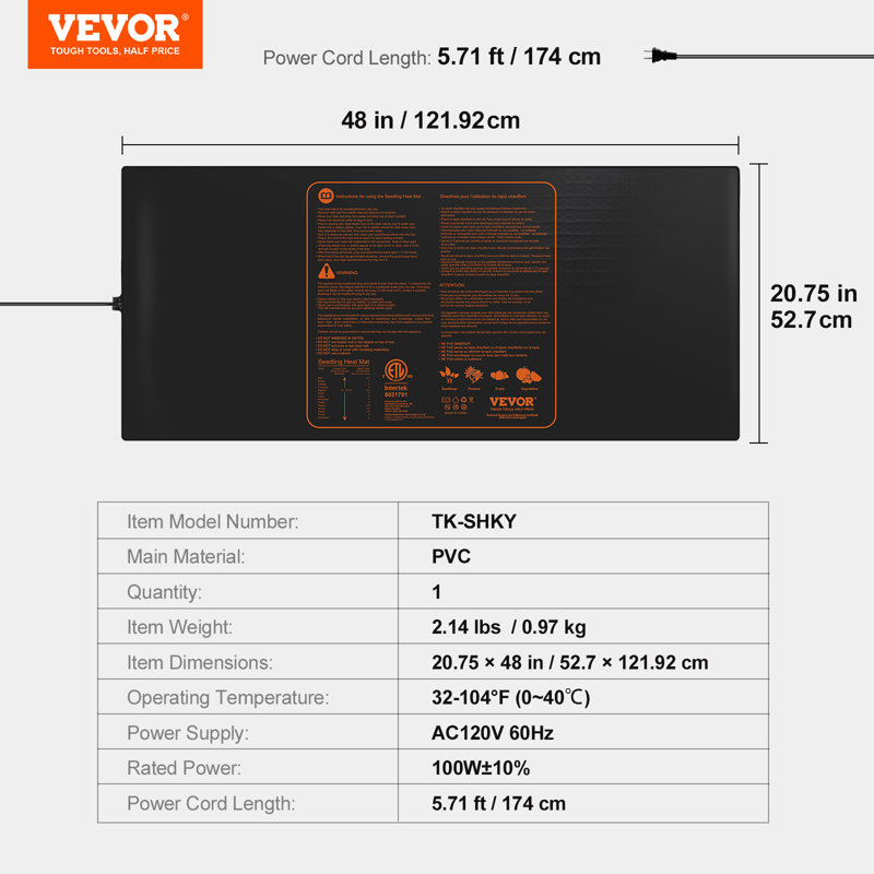 VEVOR 100 Watt Accessory