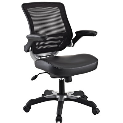 Modway Edge Office Chair In Black,black