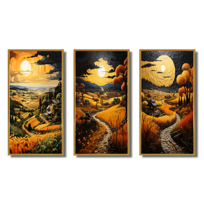 " Farm Harvest Symphony Pastoral " 3 - Pieces