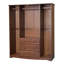 Armoire garde-robe pour la famille avec 4 portes 100% bois massif Musman-36088248