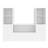 50.8'' H X 67'' W Bookcase Cube Bookshelf ith Drawers Horizontal Toy Storage Organizer