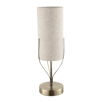 Metal Torchiere Lamp