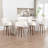 4-Piece Bar Stool Set With Bentwood Legs And Plush Cushions-1124988085