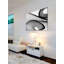 «Abstract Black and White 21-40-58» par Irena Orlov, reproduction d'art sur toile tendue-16029567