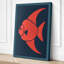 Coral Fish Modern - Wrapped Canvas-141272836-141272847