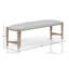 Banc couleur sable