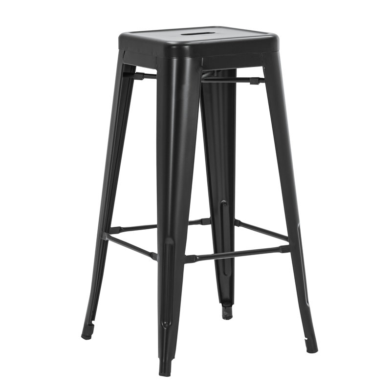 Tabouret de bar Wright, Noir