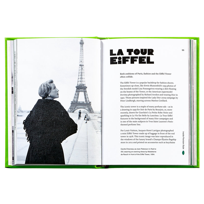 Little Book of Paris Style Leather Bound Book
