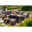 Rosen Wicker 9 - Person Garden Lounge Set with Cushions-112578400