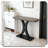 Compact Console Table Modern Industrial Sturdy Versatile Design