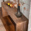 Console en bois massif pour le salon