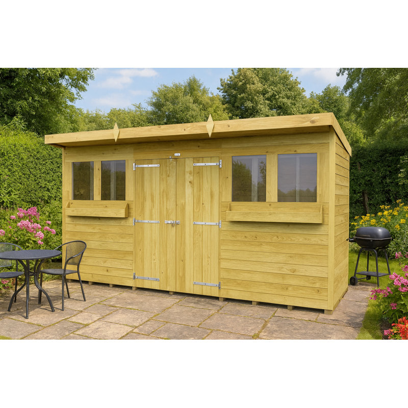 Pent Summer Shed, 14ft x 7ft