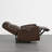 Olathe Genuine Leather Dual Motor Lay Flat Power Recliner With Power Headrest-1500349654