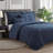Diamond Weave Premium Microfiber Reversible Quilt Set-60579720-60784073