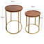 Melva Tray Top Frame Nesting Tables