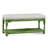 Summer Retreat Wicker Shelf Storage Bench-71425197-71425234