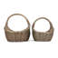 Wicker Harvesting 2 Piece Basket Set